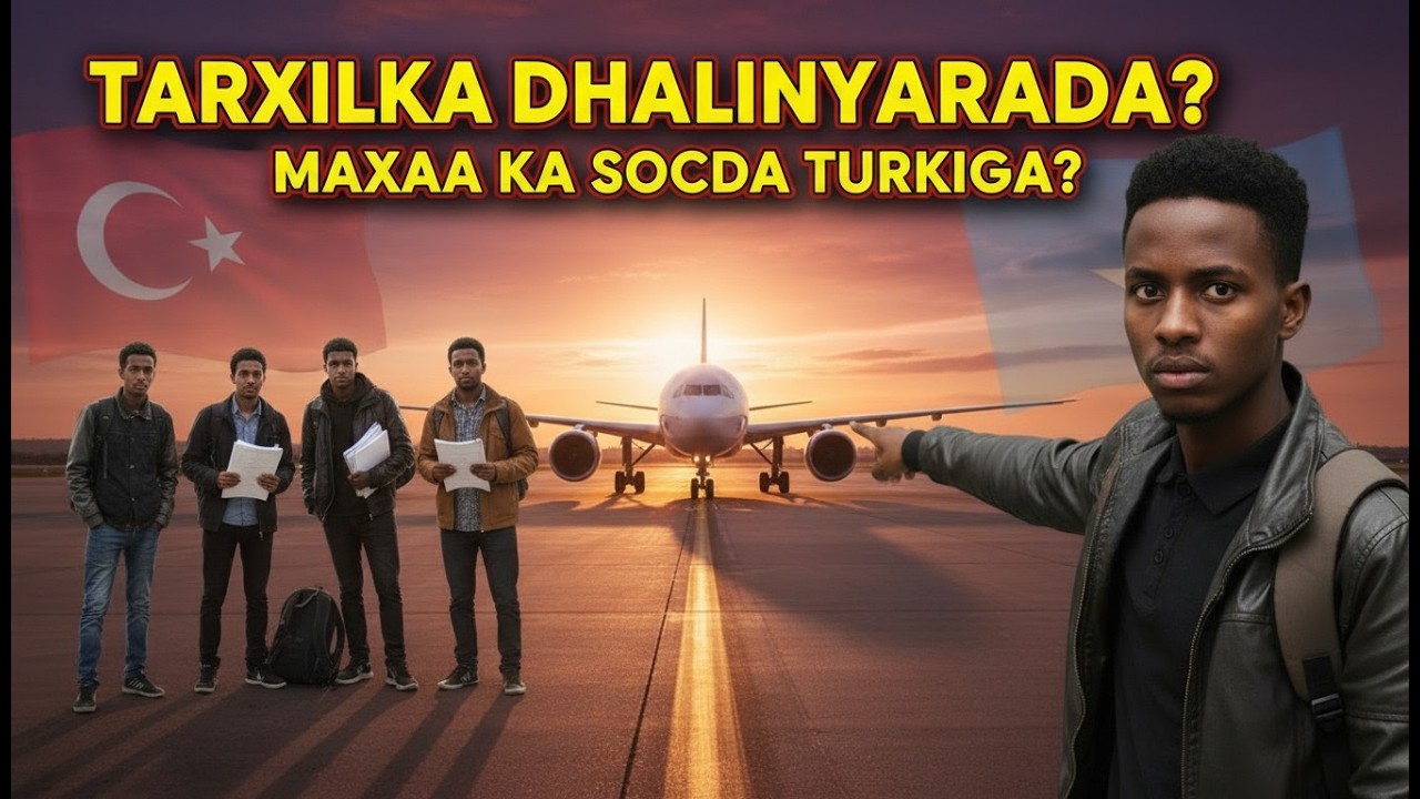 TARXILKA DHALINYARADA SOMALIYEED EE TURKIGA DAGAN || Maxa ka socda Turkiga