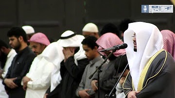 سورة القيامة والانفطار بأسلوب باكي ومؤثر في غاية الروعة للقارئ الشيخ د. ياسر الدوسري