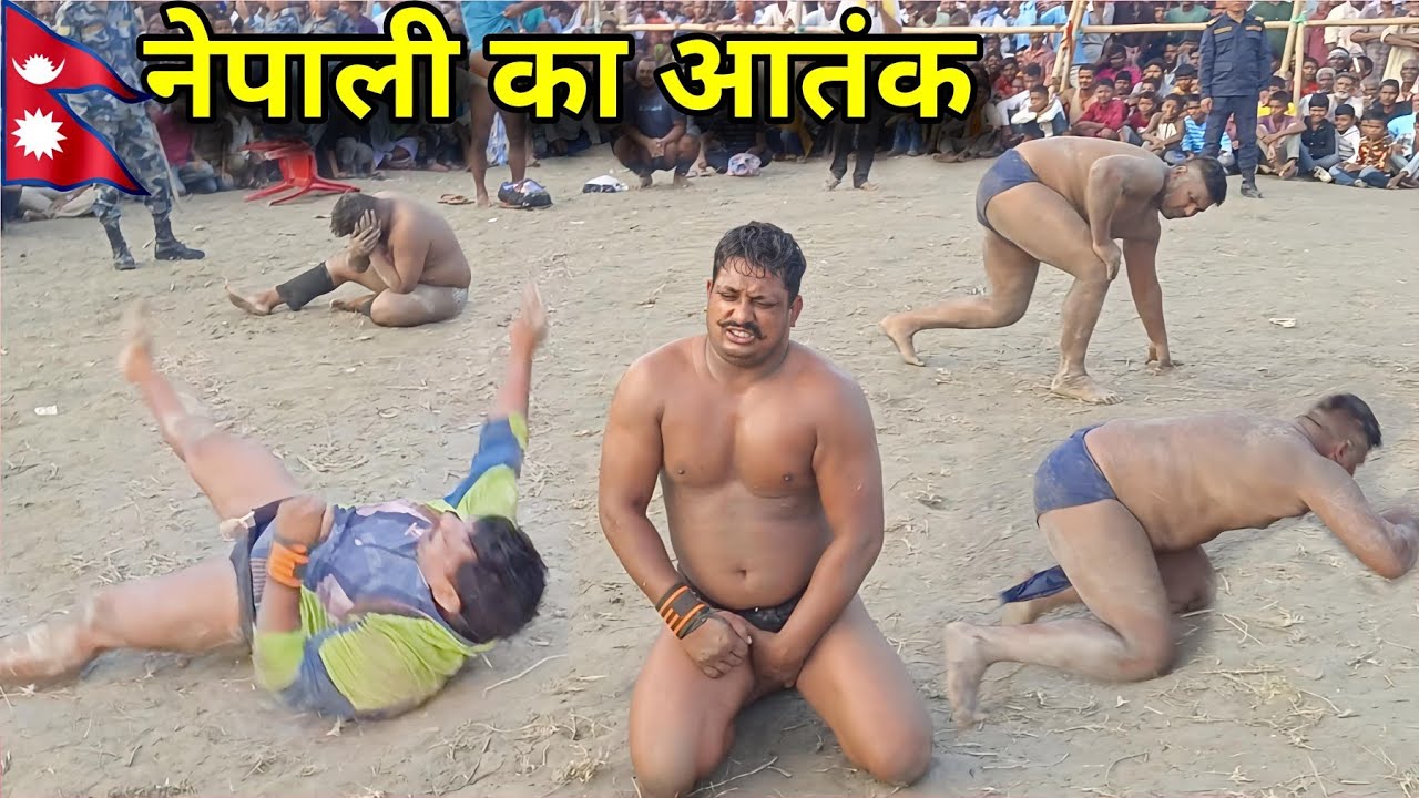 भागने लगे पहलवान। थापा ने किया ईलाज। paras Thapa ki new kushti Dangal.