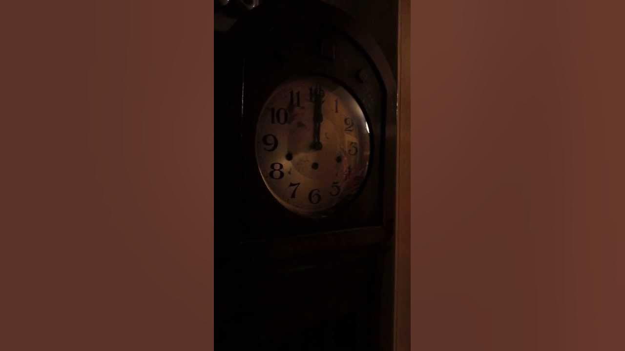 And so the grandfather clock chimes the haunting midnight hour YouTube