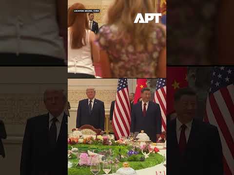 Trump Joins Xi at Grand State Banquet After Landmark Summit Meeting | APT