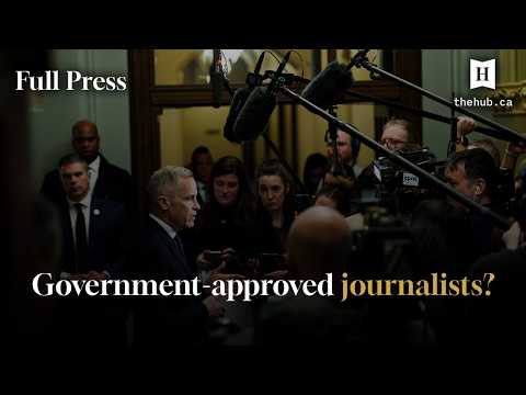 Why is the Carney government creating an approved media list?
