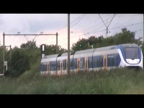 SLT spoorwegovergang Laagerfseweg Woudenberg.