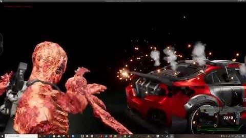 UE4　Preparing Gore Model for Gore System