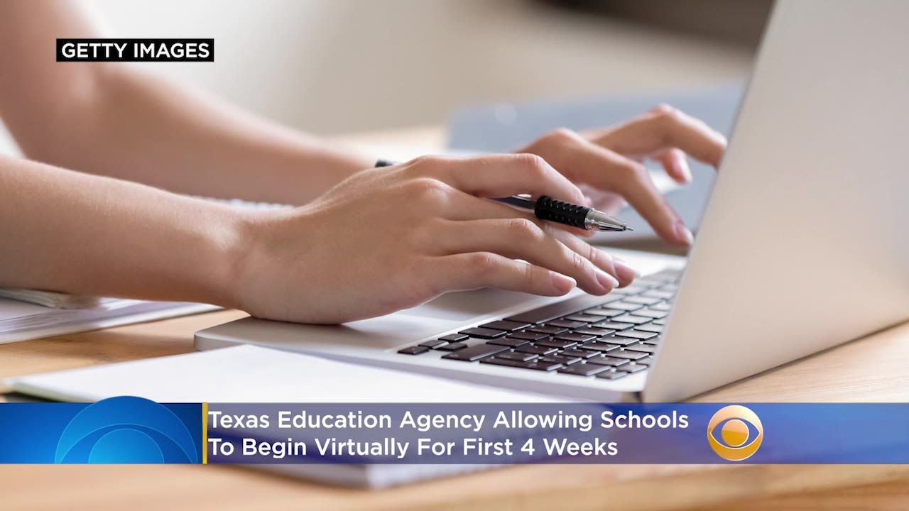 Texas Education Agency Allowing Schools To Begin Virtually For First 4