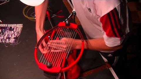 Intro to Tennis Stringing Using a Drop Weight.