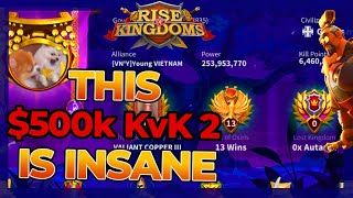 A Look Inside THIS $500k KVK 2 Account! SuperCow Account Review! Rise of Kingdoms