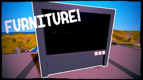 Unturned Tutorial | Furniture
