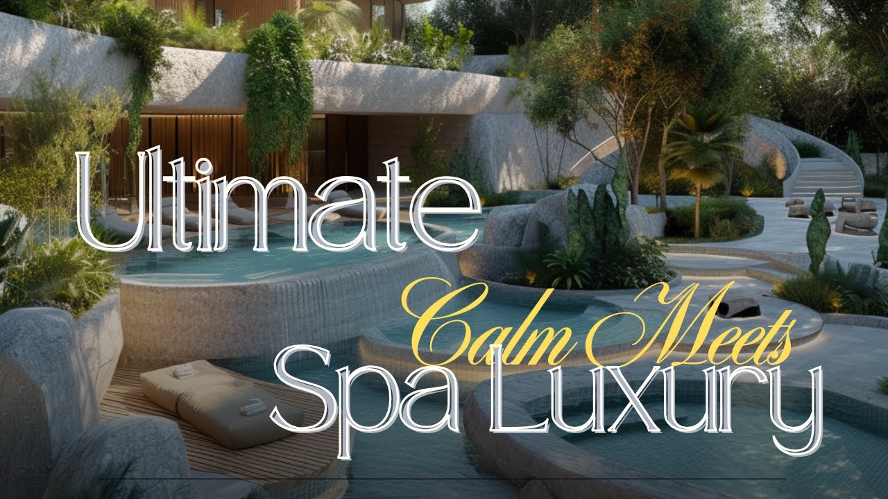 Peaceful Music for Visual Relaxation in Spa Scenes