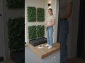 I Turned a Plain Balcony Corner Into a Luxury Garden Waterfall Lounge! #shorts #home
