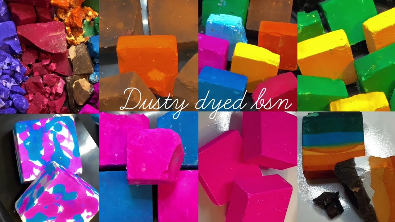 36 Dusty dyed BSN gym Chalk. soft powdery Fresh dyed gym chalk. sleepaid #dyedgymchalk