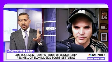 Matt Taibbi THROWS DOWN With MSNBC