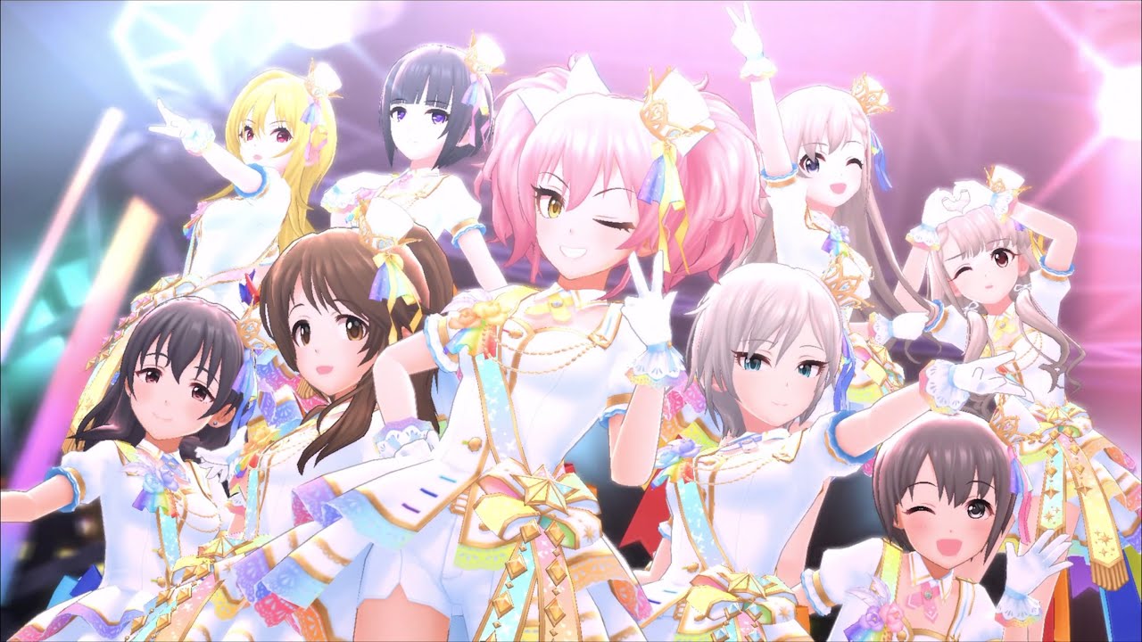 デレステ True Colors Game Ver 歌曲演出編成 ユニホーム Youtube