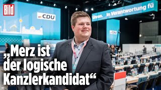 Johannes Volkmann: Er ist das jüngste Mitglied in dem CDU-Parteigremium