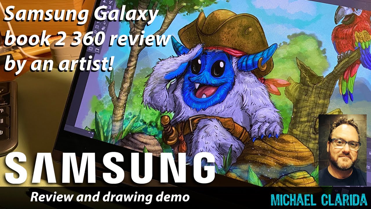 Samsung Galaxy book 2 360 artist review