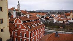 CZ: Český Krumlov (Böhmisch Krumau). The Old Town. Czech Republic. February 2017