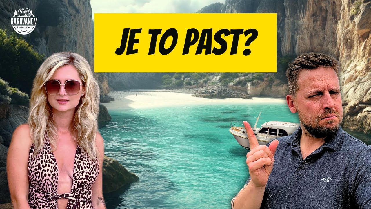 Spadneme do turistické pasti při cestě na Cala Luna? Nejkrásnější pláže celé Sardinie obytňákěm