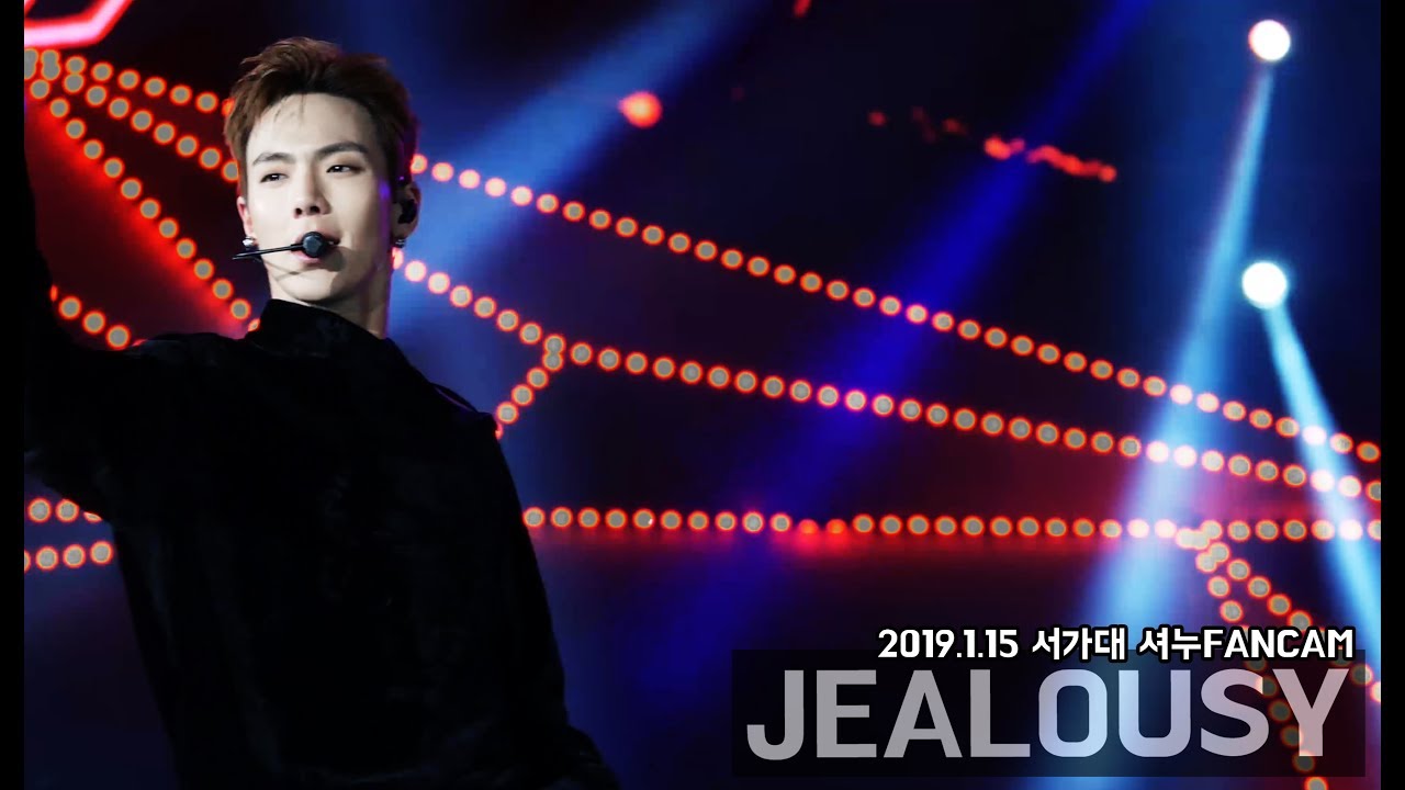 4k [SHOWNU  focus fancam] 190115 서가대 Jealousy 셔누직캠
