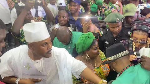 SAIDI BALOGUN TOOK CHARGE AT FAITHIA BALOGUN’S FATHER’S BURIAL CEREMONY