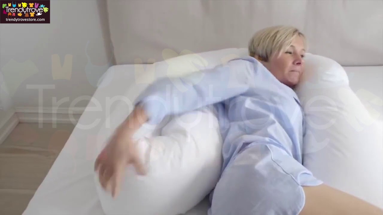 Total Body Support, Pregnancy Pillow, Comfortable UShaped YouTube