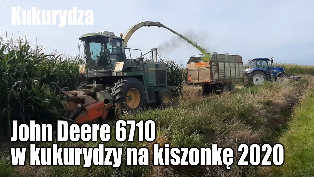 maxresdefault John Deere 6710 w kukurydzy na kiszonkę 2020   VIDEO