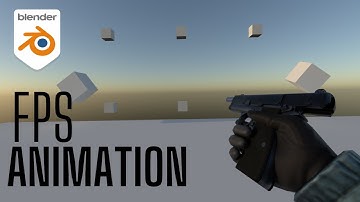 FPS  Animation in Blender 4.3!! #blender #animation #fps