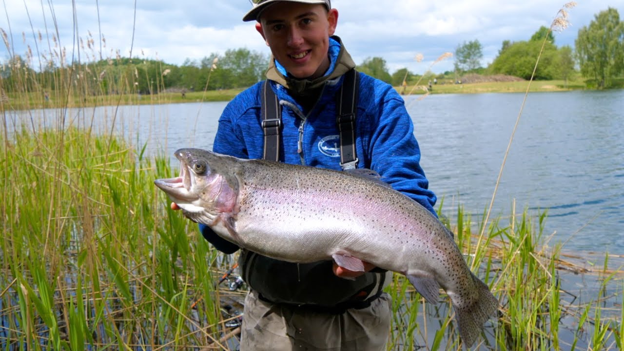 LYSTFiSKERIETSDAG: Fiskekonkurrence 🏆 Ved Ibjergvejens Put & Take Afholdt AF Odense Sportfiskerklub