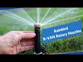 Rainbird rvan rotary nozzle adjustments