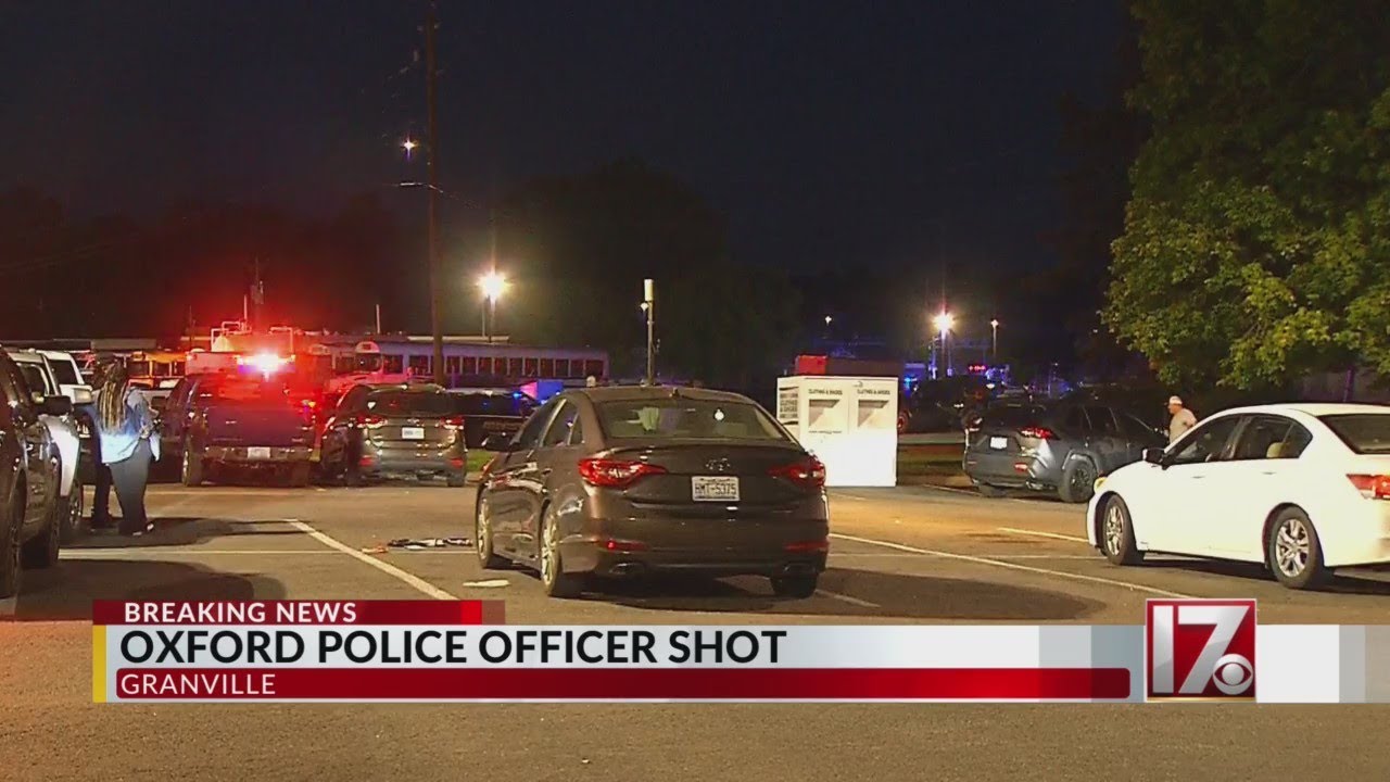 Oxford police officer shot, suspect barricaded in a home YouTube