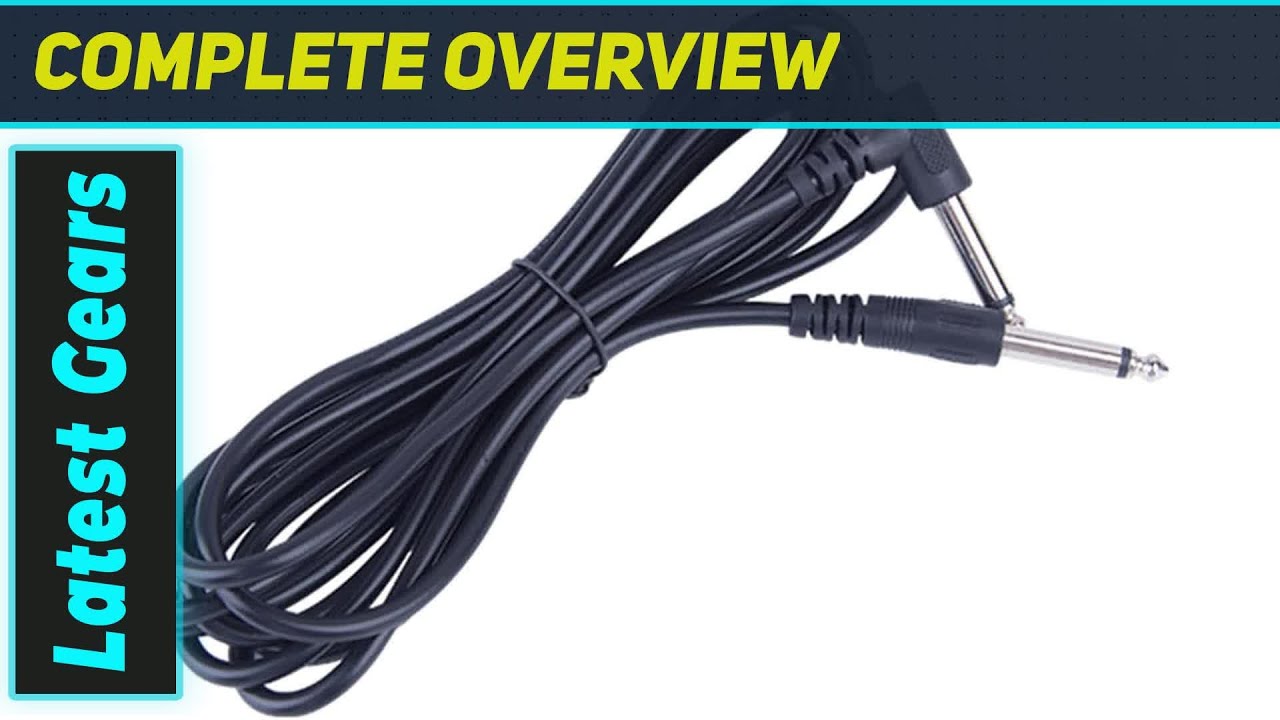 ReviewSHIUCS 3M Guitar Cable: Get Your Best Sound for Stage & Studio