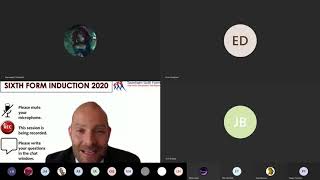 Induction Webinar 2nd July 2020