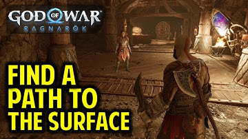 Find a Path to the Surface | Forging Destiny | Myrkr Tunnels Door Puzzles | God of War Ragnarok