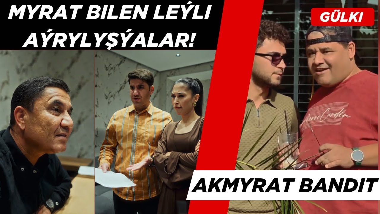 MYRAT MOLLA BILEN LEÝLI INDI BILE DÄL - DEGIŞME SAHNASY!