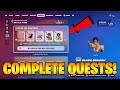 How To COMPLETE ALL CARTER WU REWARDS QUESTS in Fortnite! (Free Carter WU Rewards Quests Bundle)