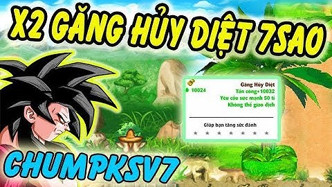 Ngọc Rồng Online - Hai chiếc găng hủy diệt 7s huyền thoại của Chumpksv7