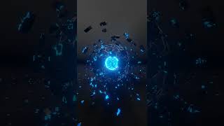 The Orb - Blender 3.5 Geometry Nodes Loopable Animation | #short