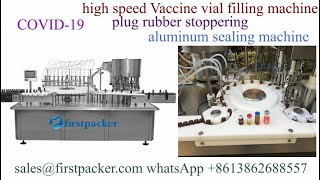 high speed linear tracking vial glass bottle filler,stopper,sealer,Cilindros de celin  rastreadores screenshot 2
