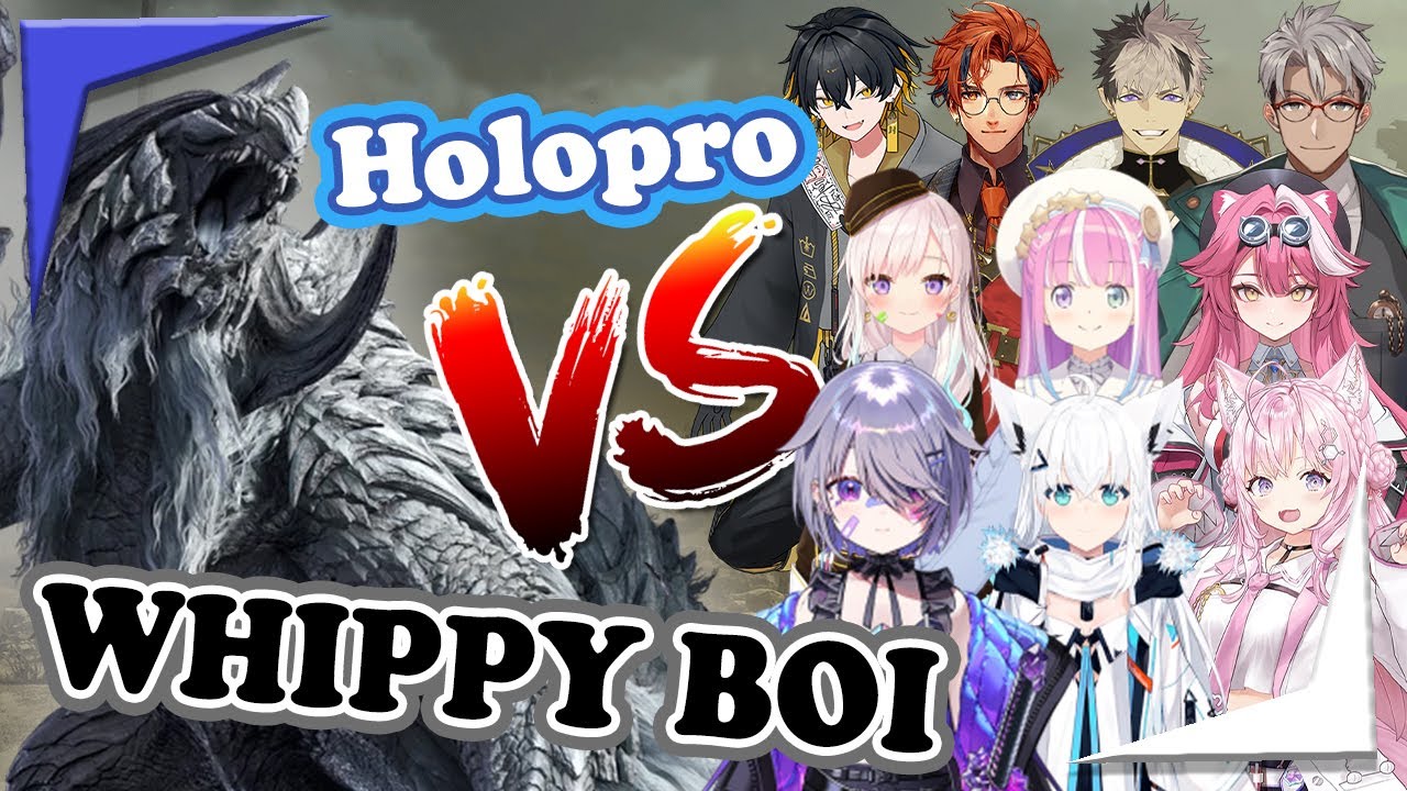 【Compilation】Holopro's first encounter with Arkveld in Monster Hunter Wilds beta【Hololive EngSub】