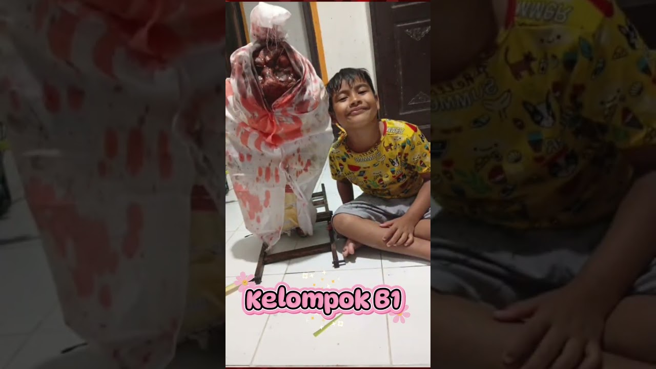 Ogoh-ogoh buatan orangtua dan anak-anak hebat TK Kartika VII-13 Denpasar 