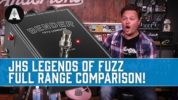4 Unbelievable Fuzz Tones Inspired By 4 Iconic Fuzz Pedals! - JHS Legends Series