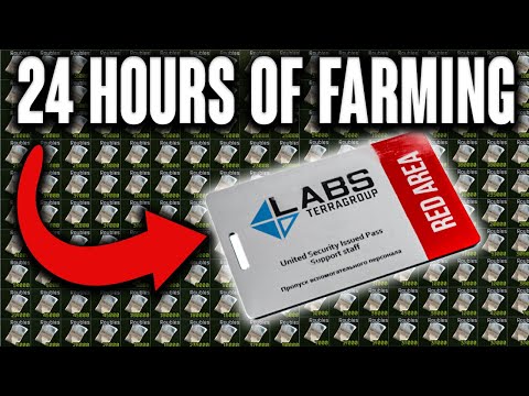 24 Hours Farming The Red Keycard EFT - Escape From Tarkov