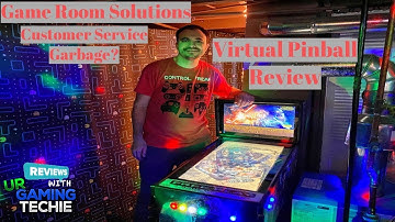 Game Room Solutions Mini Virtual Pinball Machine 4K Review - Garbage Customer Service?