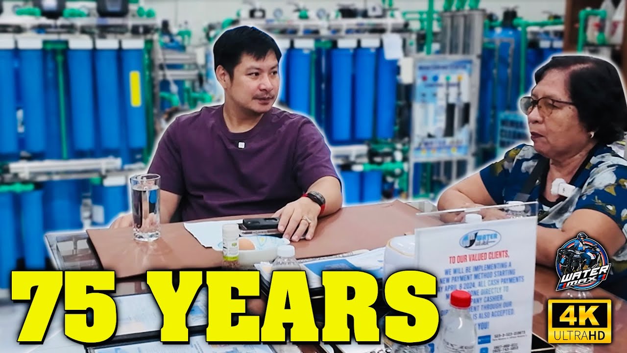 75 YEARS OLD NAGNEGOSYO NG TUBIG, ISANG FARMER NG TAYO NG WATERMAX