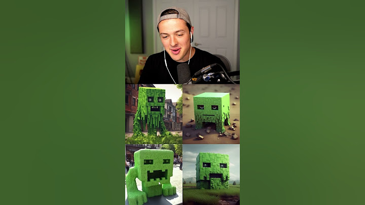 I used AI to make ULTRA Realistic Minecraft mobs! #midjourney