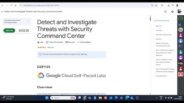 Detecteer en onderzoek bedreigingen met Security Command Center || Lab Solution || Google Arcade ...