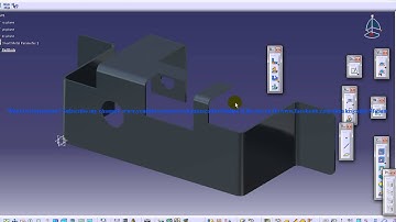 Catia V5 Tutorial|Introduction to Generative Sheet Metal Workbench (ISO & ASME)