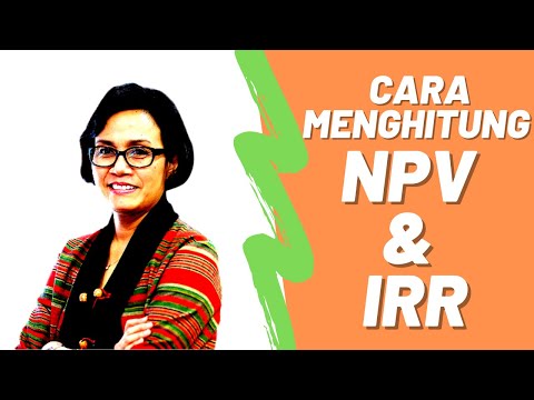 Menghitung NPV dan IRR
