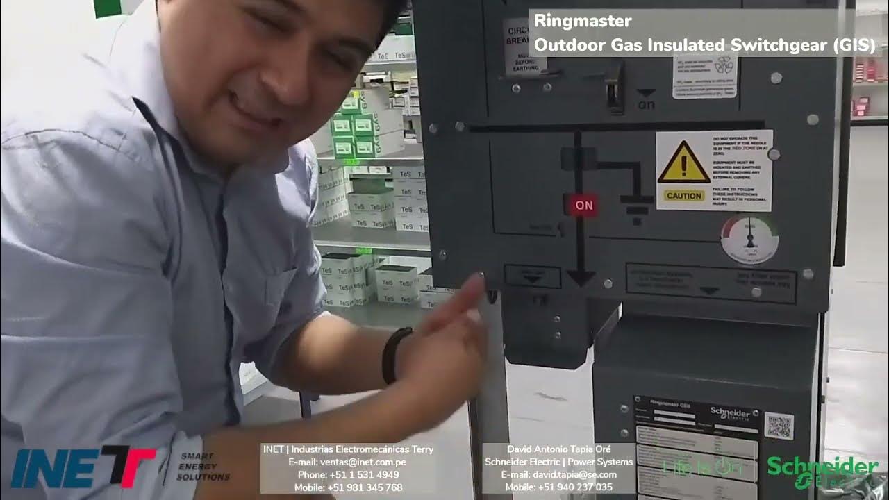 Ringmaster Outdoor Gas Insulated Switchgear Schneider Electric 1.2