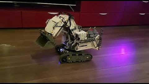 Lego Liebherr R 9800 Graafmachine 42100