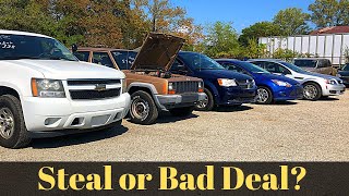 GOVERNMENT AUCTION  Crown Vic, Caprice and Tahoe Sale $$$